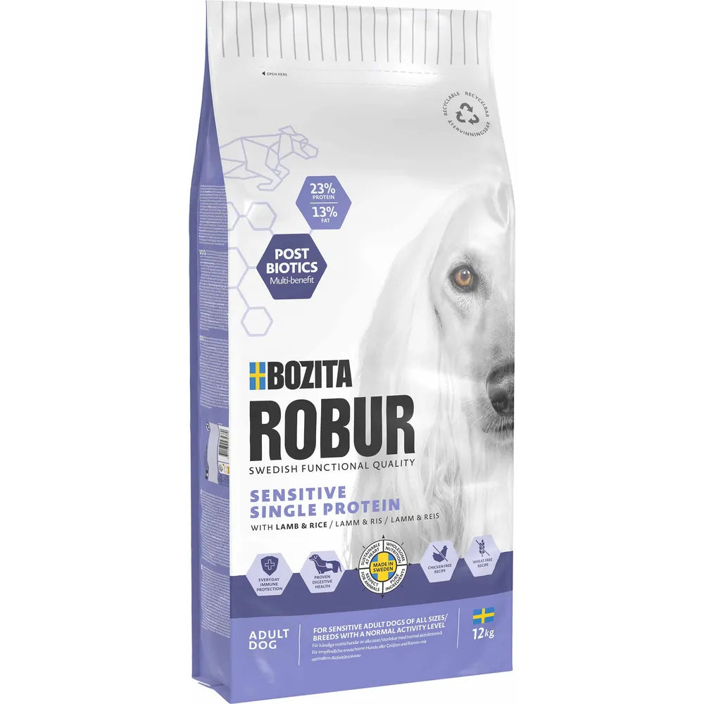 Bozita Robur Sensitive Single Protein Lamb & Rice