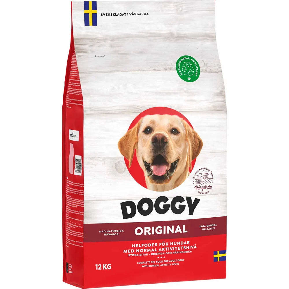 Doggy Original Hundfoder 12 kg