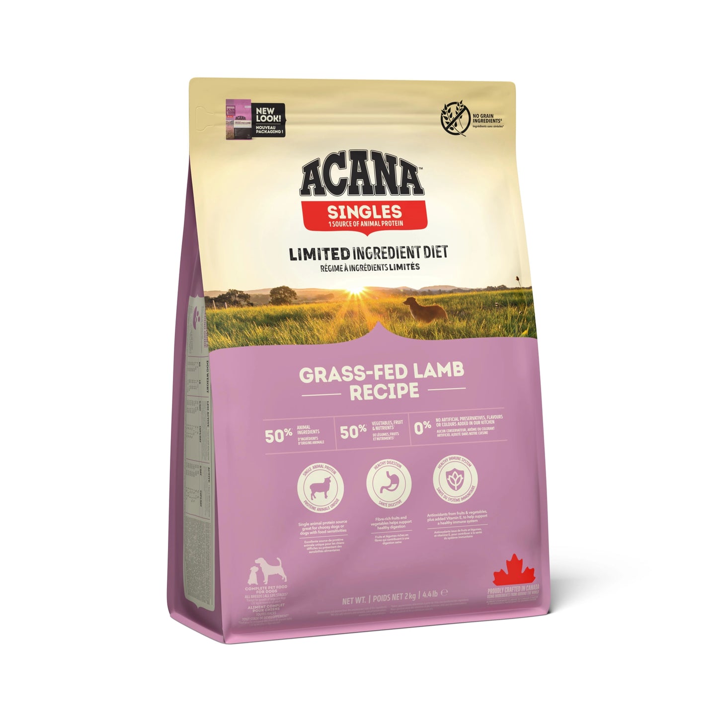Acana Dog Grass-Fed Lamb Torrfoder för hund 11,4 kg
