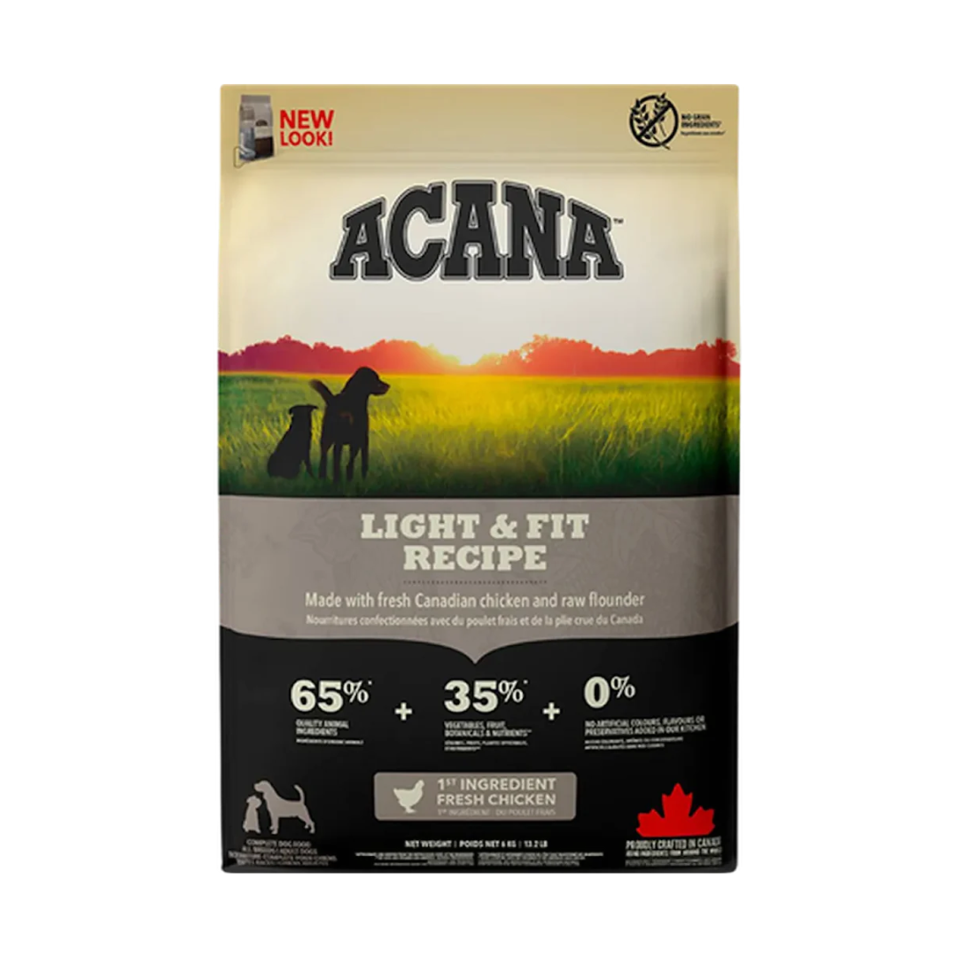 Acana Light and Fit recept