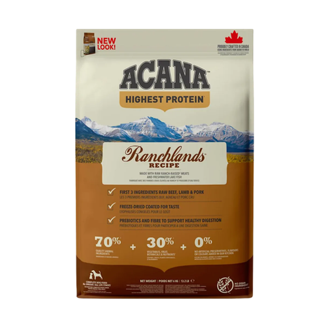 Acana Ranchland recept