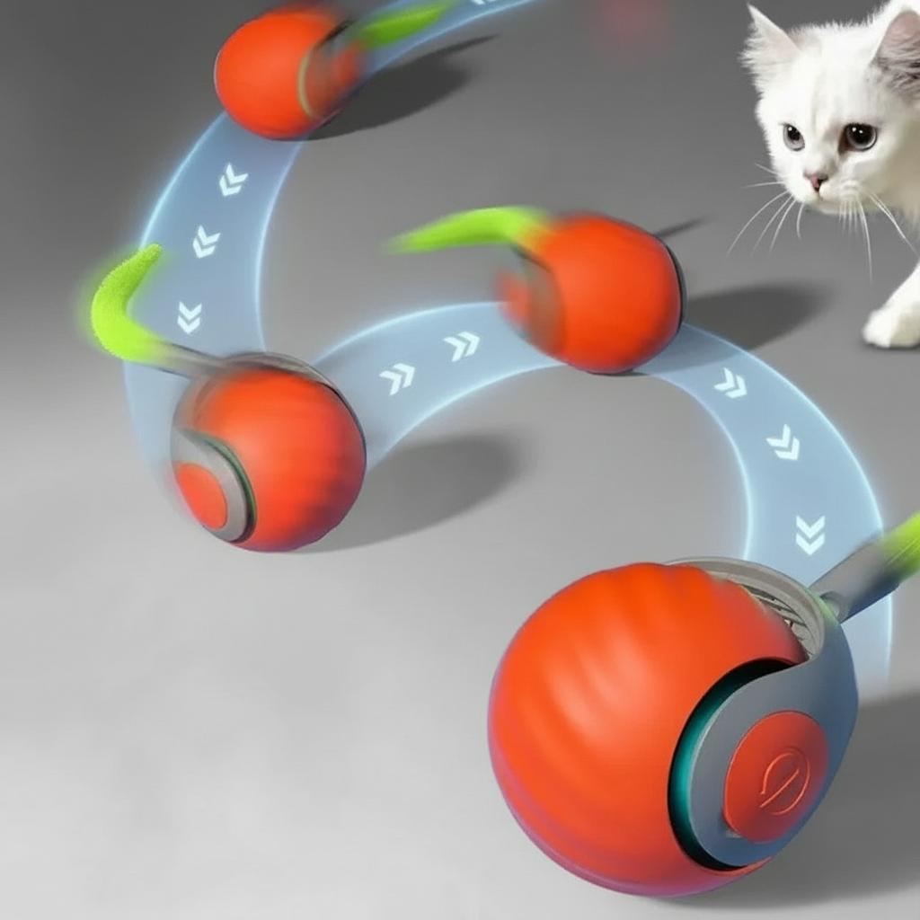 Speedy Tail 2.0 - Smart Automatisk Husdjursleksak