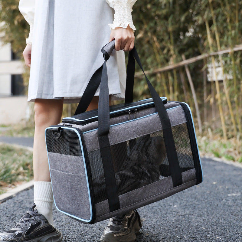 Universell Flyggodkänd Bärbar Transportväska för Hund & Katt