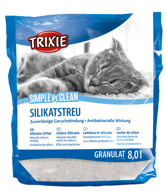 Trixie Simple´n´Clean kristallsand, 8 L