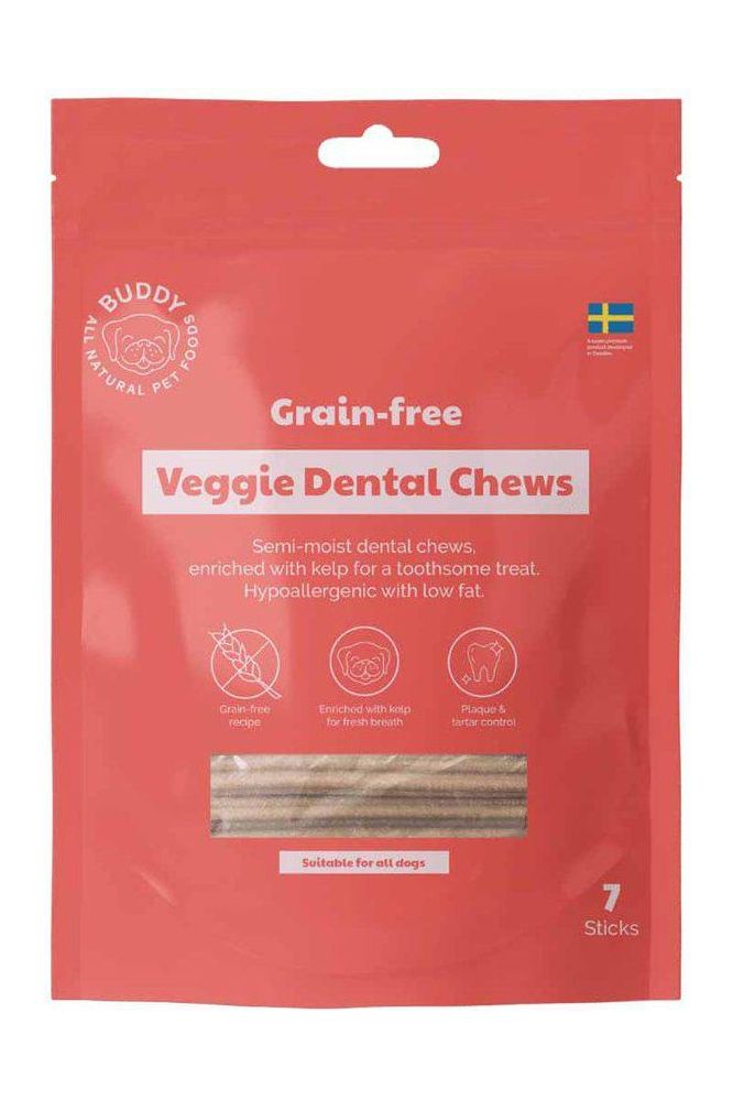 Buddy Veggie Grain-free Dental Chew Med Kelp 250g