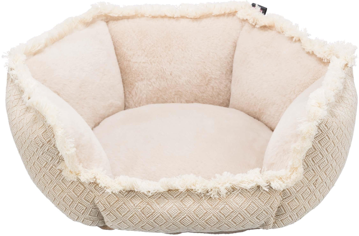 Trixie Boho bädd, rekt., 50 × 50 cm, beige 