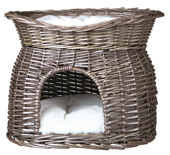 Trixie Pilgrotta m toppbädd, 54 × 43 × 37 cm, grå